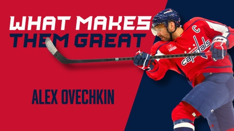 Alex Ovechkin - One-Timer Footwork